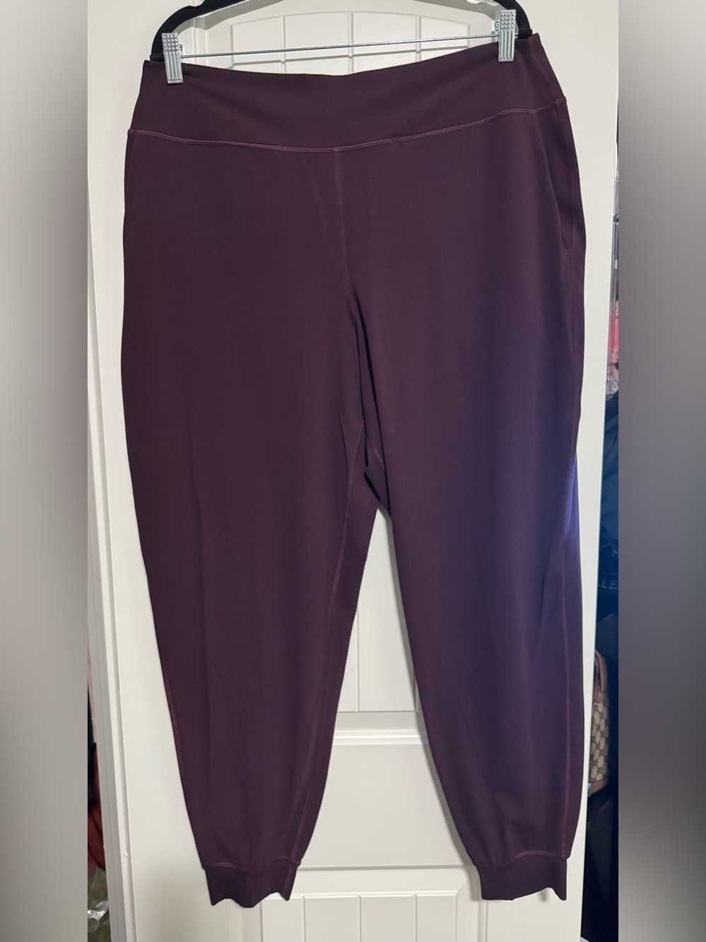 lululemon athletica black Plum High-Rise joggers sz 14
